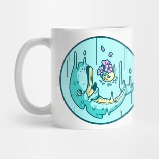 The Whale and the Petunias Mug